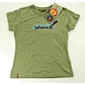 LaFuma Womens Olive Green Short Sleeve Sports T Shirt Dry Way Medium New